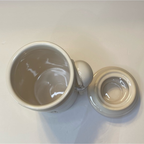 Rae Dunn Home Collection TWO Canister with Spoon NWOT - Picture 6 of 7